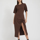 Tojha - Rowena Dress - Fudge