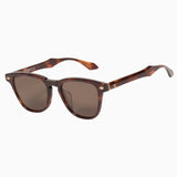 VALLEY EYEWEAR - Tempest Timeless Tort - Matte Gold Metal Trim / Brown Lens