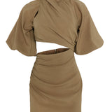 TOJHA - Celia Dress - Moss