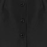 LEO LIN - The Fields Linen Mini Dress - Black