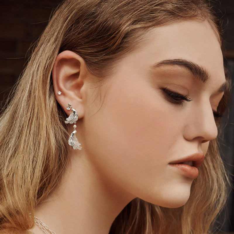 Murkani - Nostalgic Icon Earrings - Sterling Silver