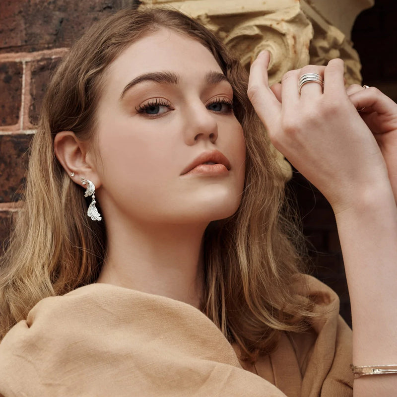 Murkani - Nostalgic Icon Earrings - Sterling Silver