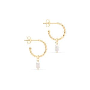 By Charlotte - Eternal Peace Hoops - 18k Gold