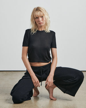 BARE by Charlie Holiday  -  The Slim Tee - Black