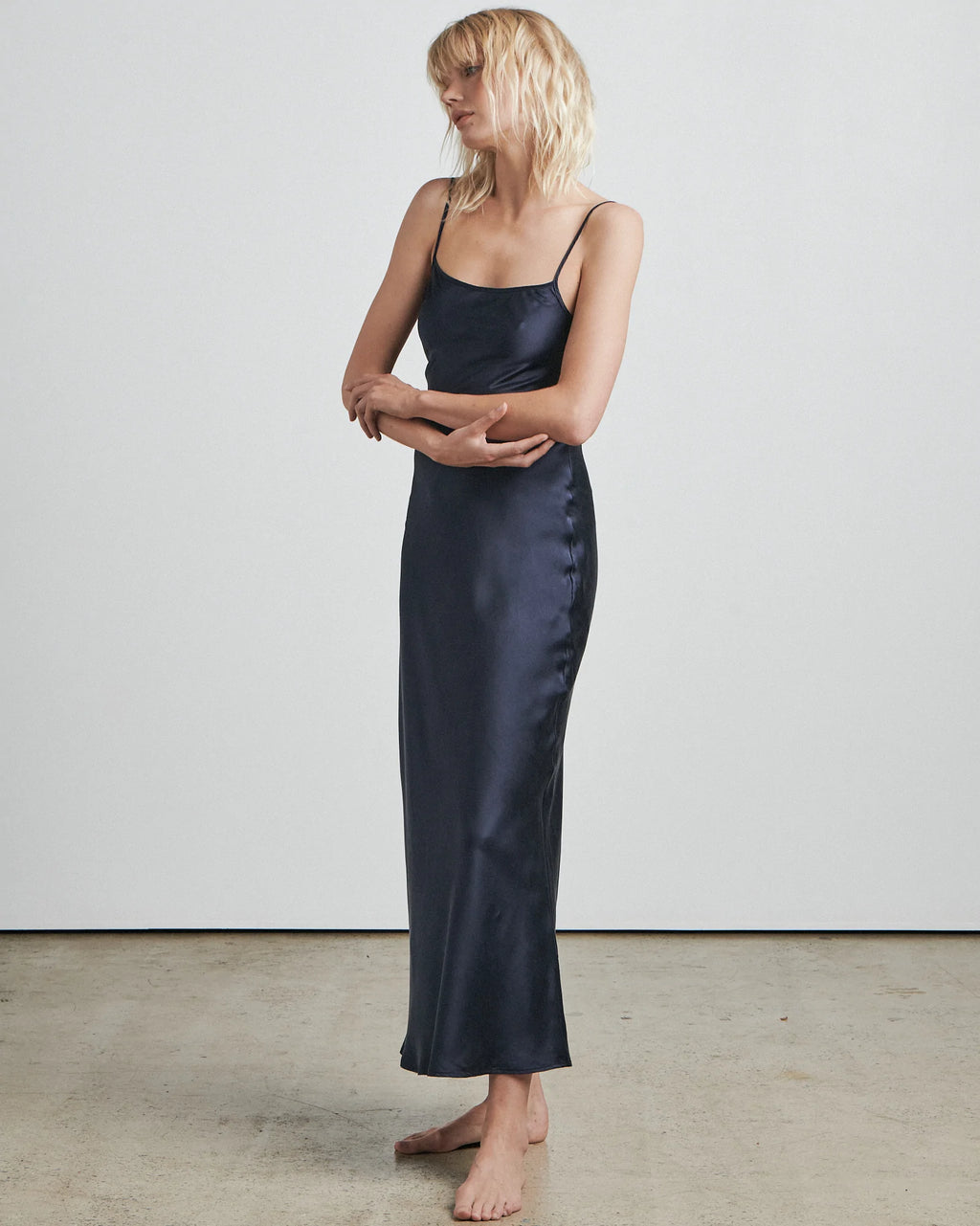 BARE - By Charlie Holiday - The Cami Slip Dress - Navy