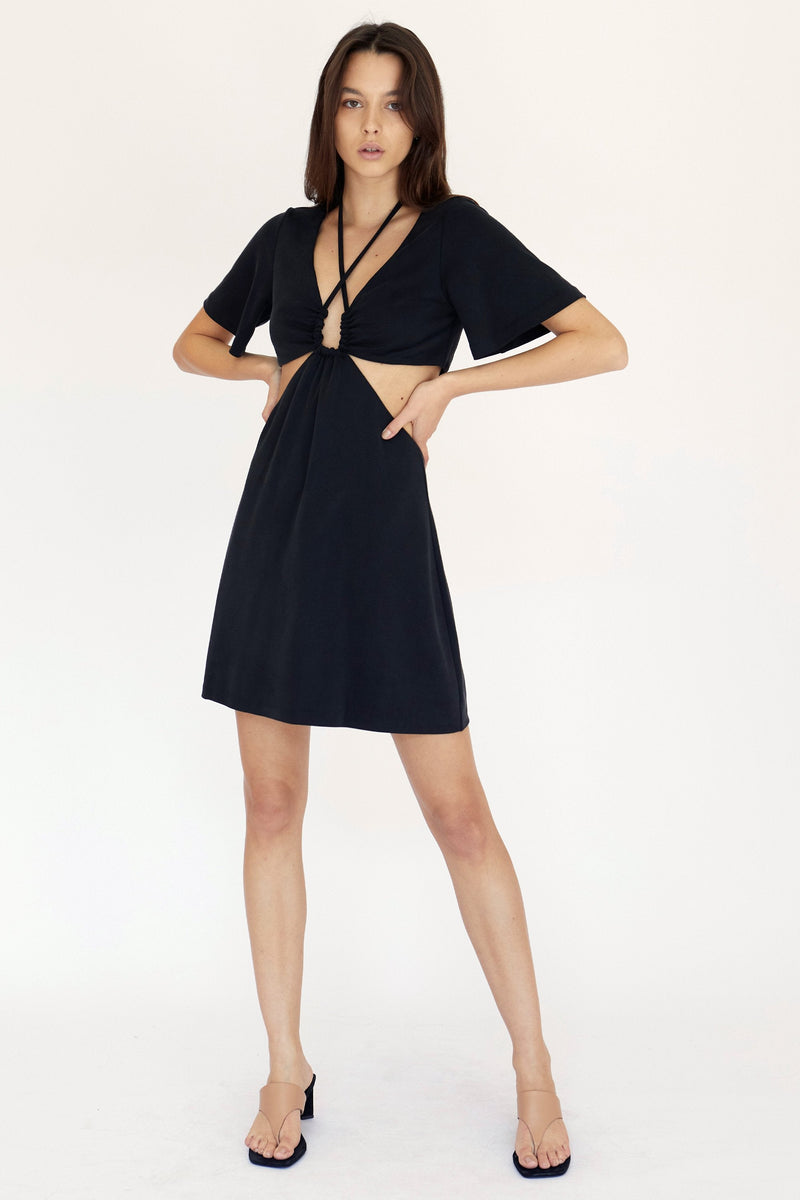 Third Form - Double Crossed Tee Dress