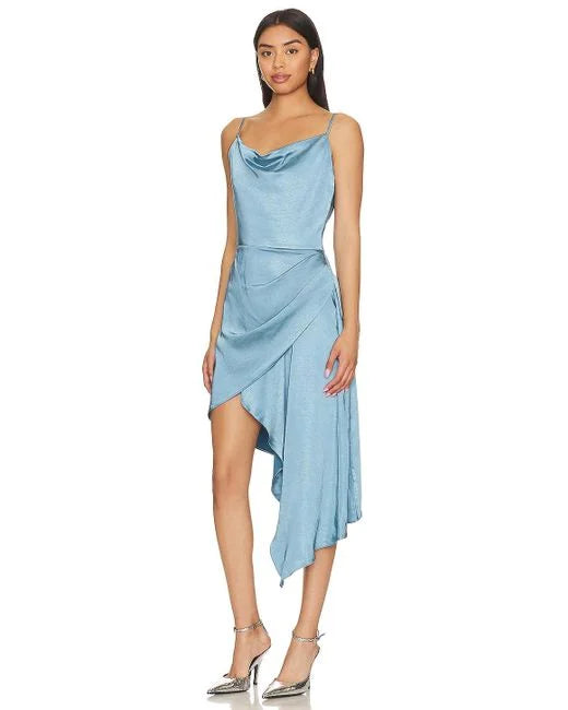 ELLIATT Jacinda Dress Cadet Blue Gigi Belle Boutique