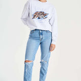 Ena Pelly - Tigers Eye Sweatshirt - Washed Marle