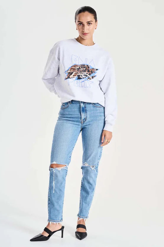 Ena Pelly - Tigers Eye Sweatshirt - Washed Marle