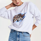 Ena Pelly - Tigers Eye Sweatshirt - Washed Marle