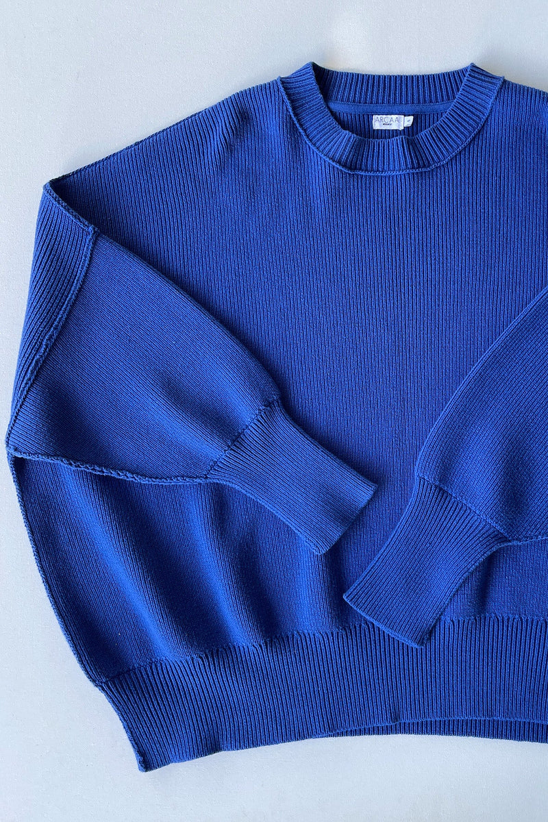 Arcaa - Harper Sweater - Sapphire