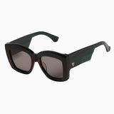 VALLEY EYEWEAR - Coltrane  - Dark Sea Green / Tort Centre / Brown Lens