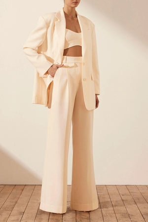 Shona Joy - Irena Oversized Blazer - Ivory