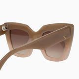 VALLEY EYEWEAR - Brigada - Toffee Fade Ivory / Brown Gradient Lens