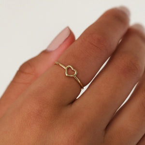 By Charlotte - Pure Love Ring - 14k Solid Gold