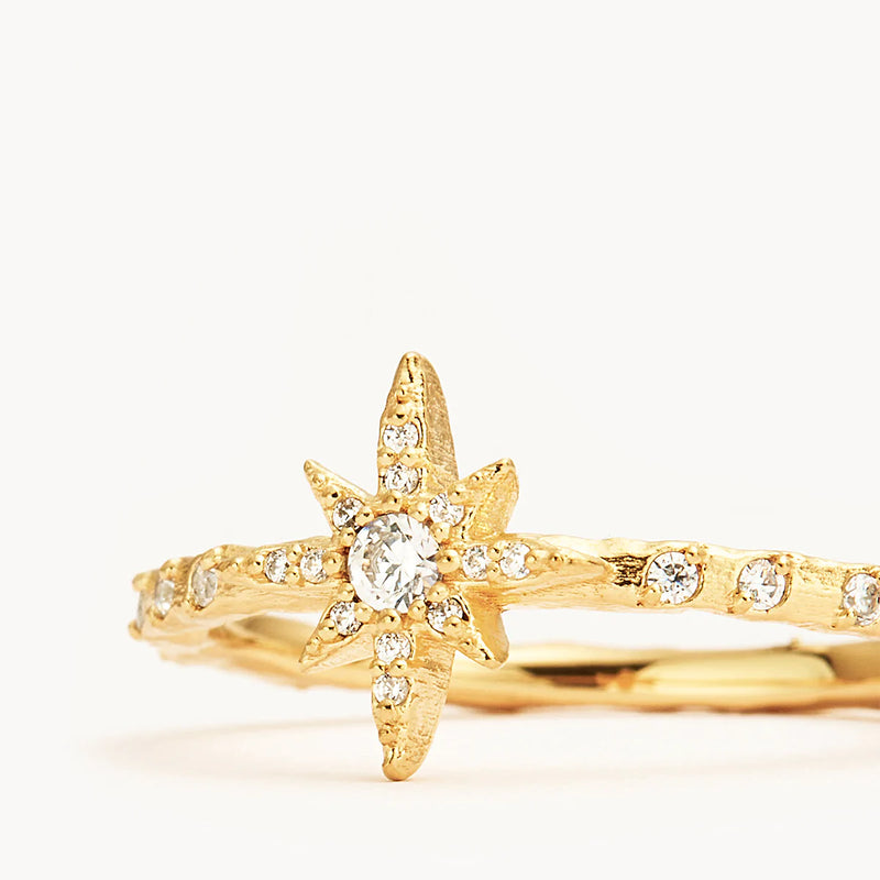 By Charlotte - Dancing In Starlight Ring - Gold