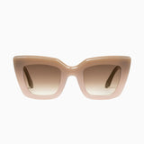 VALLEY EYEWEAR - Brigada - Toffee Fade Ivory / Brown Gradient Lens